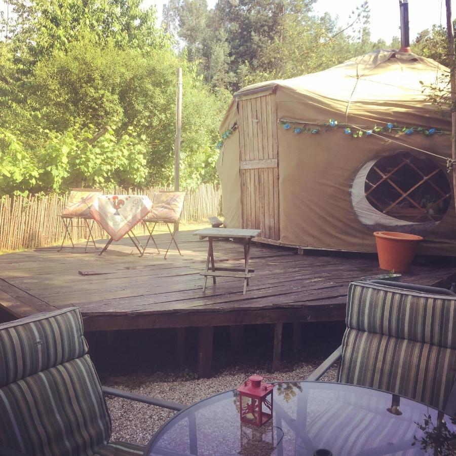 Star Gazing Luxury Yurt With River Views, Off Grid Eco Living Vale do Barco Dış mekan fotoğraf